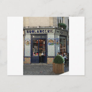 Carte Postale Pain et pâtisseries ~ Paris France