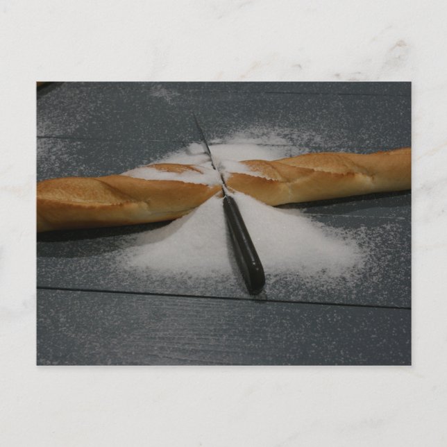 Carte Postale Pain et sel (Devant)