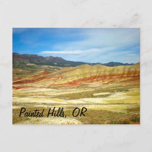 Carte postale Painted Hills (Devant)
