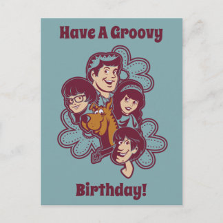 Carte Postale Paisely Flower Scooby-Doo et le Gang