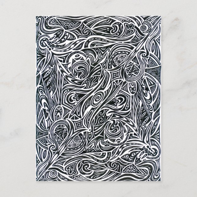 Carte Postale Paisley (Devant)