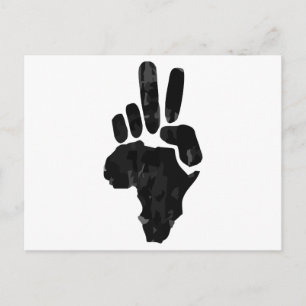 Carte Postale Paix africaine