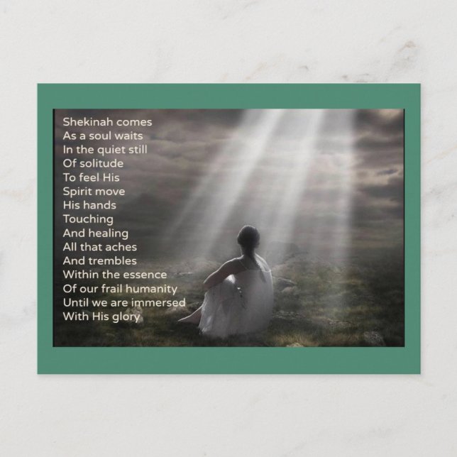 Carte Postale Paix avec Dieu (Devant)