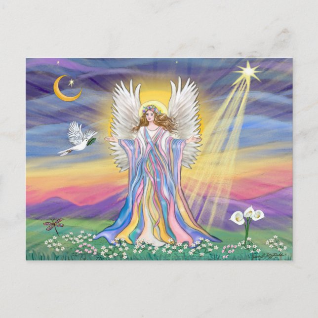 Carte Postale Paix d'ange (Devant)
