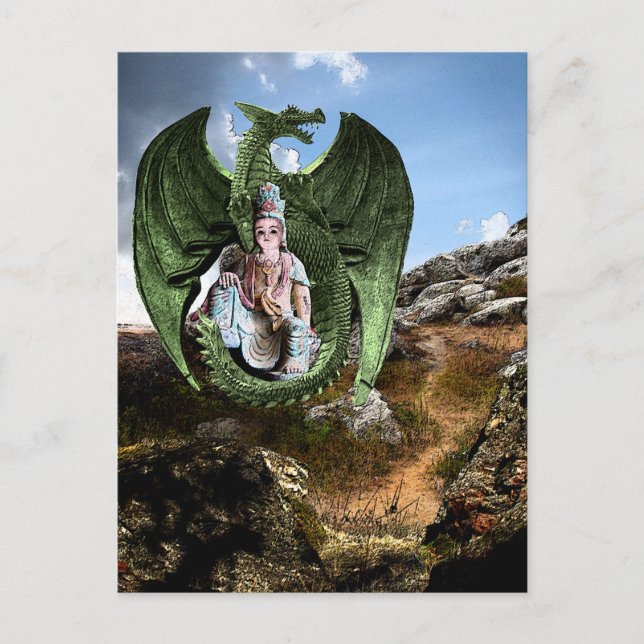 Carte Postale Paix intérieure (Devant)