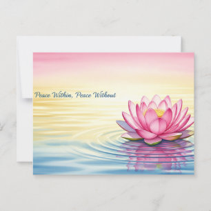 Carte Postale Paix internationale