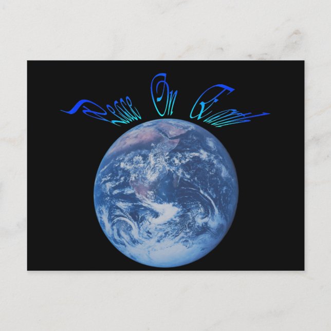 Carte Postale Paix sur Terre (Devant)