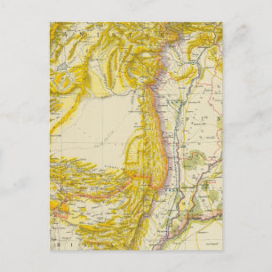 Carte Postale Pakistan et Afghanistan