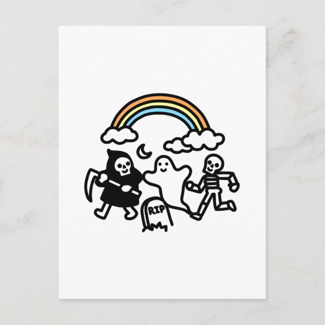 Carte Postale Pal éffrayant (Devant)