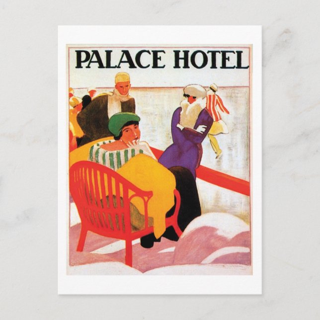 Carte Postale Palace Hotel (Devant)