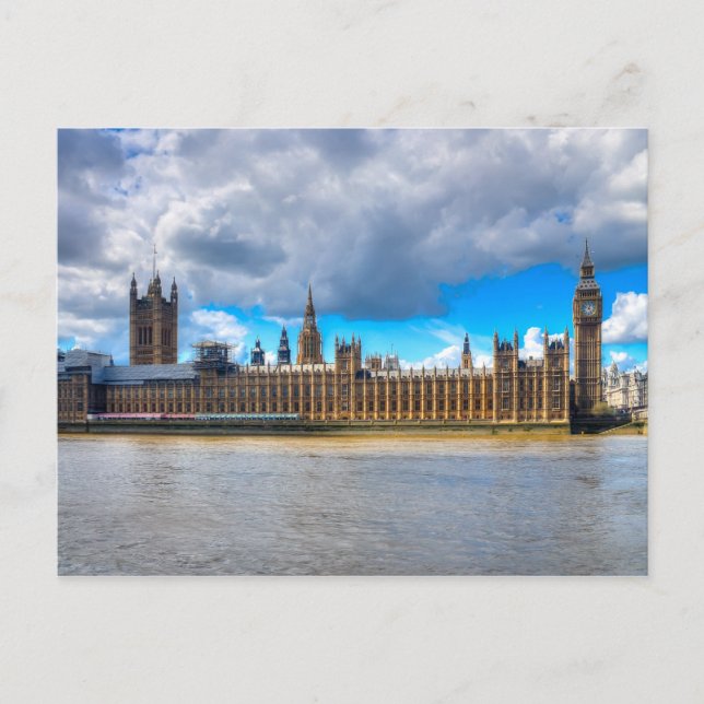 Carte Postale Palace of Westminster (Devant)