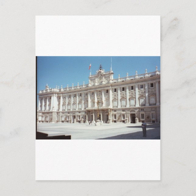 Carte Postale Palacio Real, Madrid (Devant)