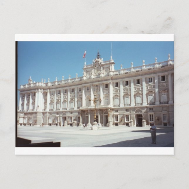 Carte Postale Palacio Real, Madrid (Devant)