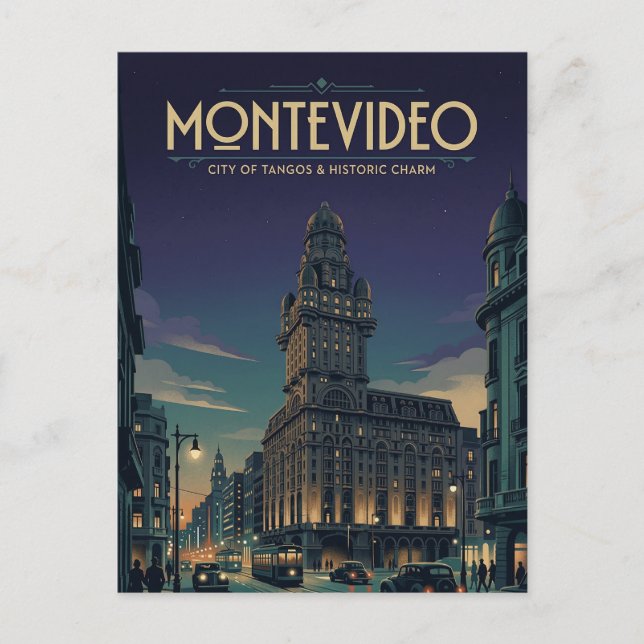 Carte Postale Palacio Salvo (Devant)