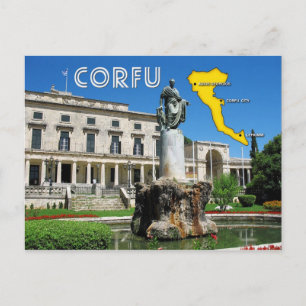 Carte Postale Palaia Anaktora, Corfou, Grèce