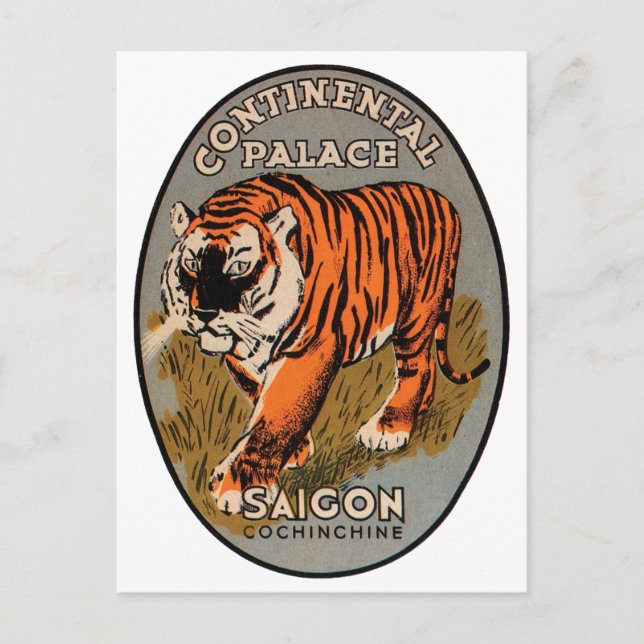 Carte Postale Palais Conteninal, Saigon (Devant)