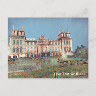 Carte Postale Palais de Blenheim - Vintage