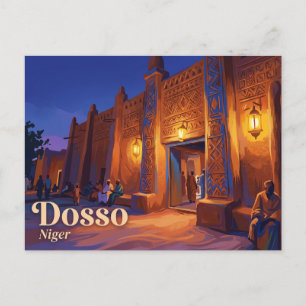 Carte Postale Palais de Dosso Niger
