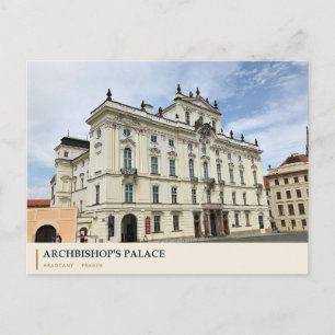 Carte Postale Palais de l'Archevêque dans le Prague historique