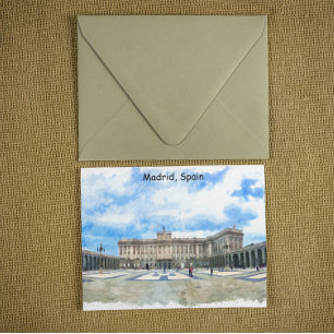 Carte Postale Palais de Madrid