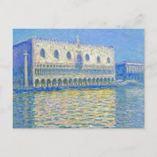 Carte Postale Palais de Monet Doge Impressionnisme Vintage