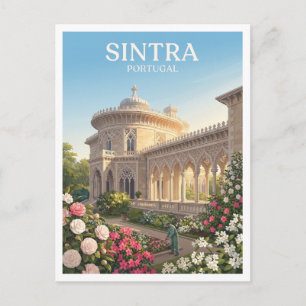 Carte Postale Palais de Monserrate Sintra Portugal Souvenir
