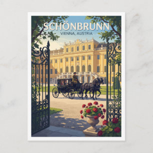 Carte Postale Palais de Schönbrunn Vienne Autriche Cadeau de Voy