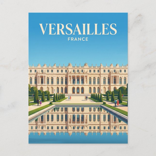 Carte Postale Palais de Versailles France (Devant)