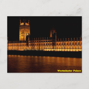 Carte Postale Palais de Westminster la nuit