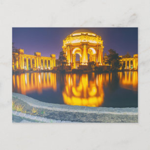 Carte Postale Palais des Beaux-Arts la Nuit