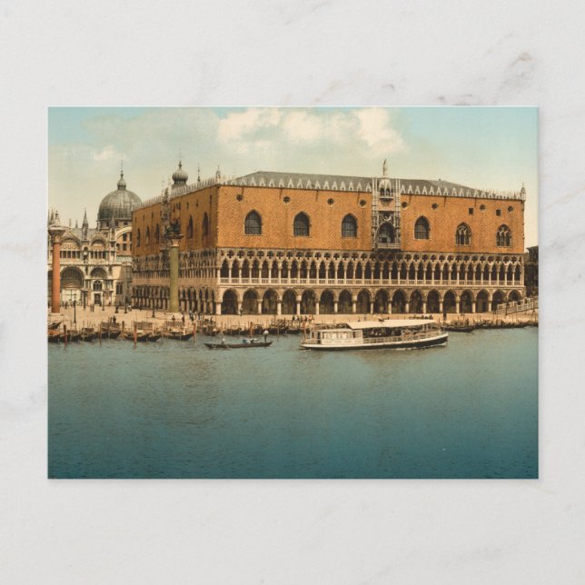 Carte Postale Palais des Doges I, Venise, Italie (Devant)
