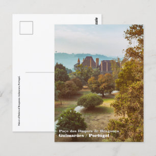 Carte Postale Palais des Ducs de Braganza. Guimaraes, Portugal.