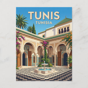 Carte Postale Palais du Bardo Tunisie