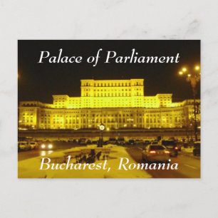 Carte Postale Palais du Parlement, Bucarest, Roumanie