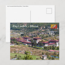 Palais du roi à Thimphu - Bhoutan