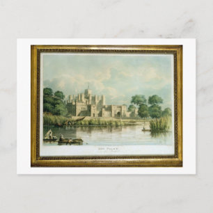 Carte Postale Palais Kew vu de Brentford, gravé par Tho