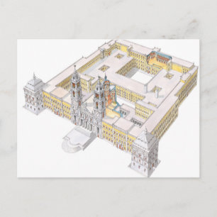 Carte Postale Palais national de Mafra. Lisbonne Portugal
