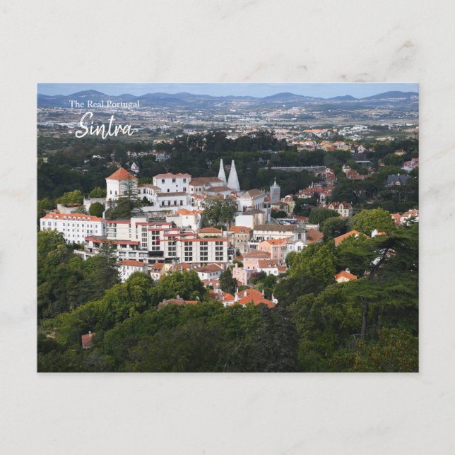 Carte Postale Palais national de Sintra, Portugal (Devant)
