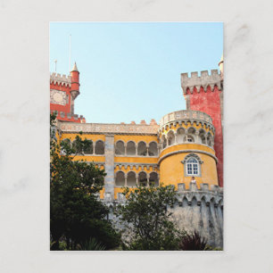 Carte Postale Palais Pena, Sintra, près de Lisbonne, Portugal, E