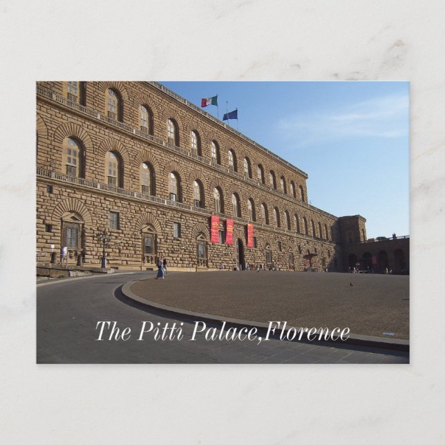 Carte Postale Palais Pitti, Florence (Devant)