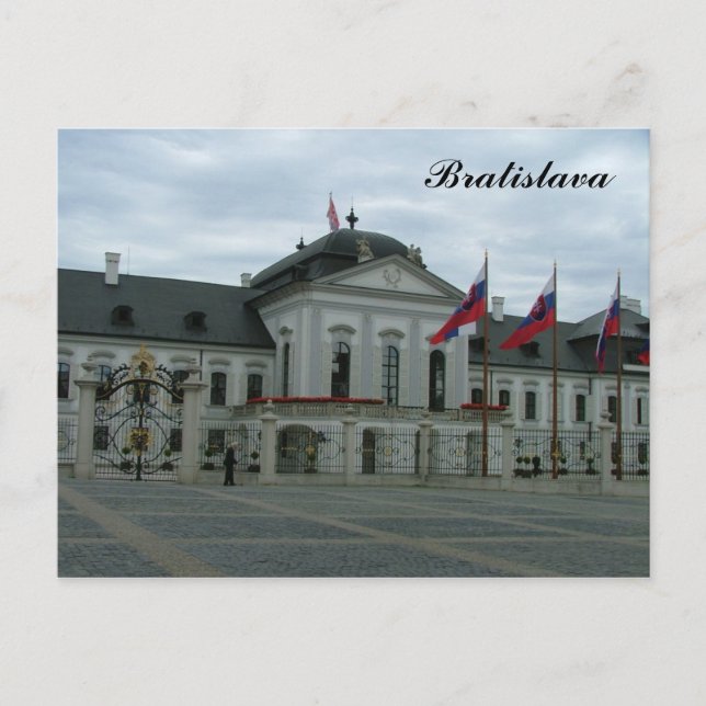 Carte Postale Palais présidentiel (Devant)