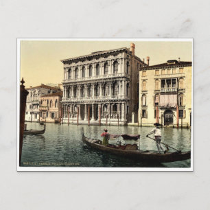 Carte Postale Palais Rezzonico, Venise, Italie classique Photoch