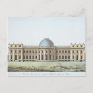 Carte Postale Palais Royal à Laeken, Vue du parc, de '