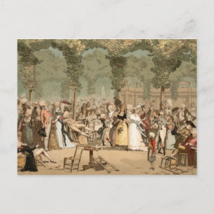 Carte Postale Palais Royal Aristocrates Français Jardin des anné