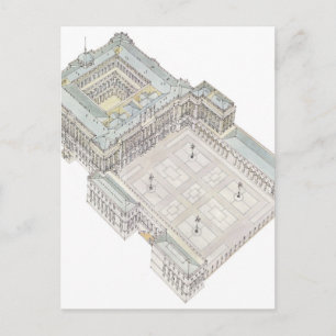 Carte Postale Palais Royal. Madrid Espagne