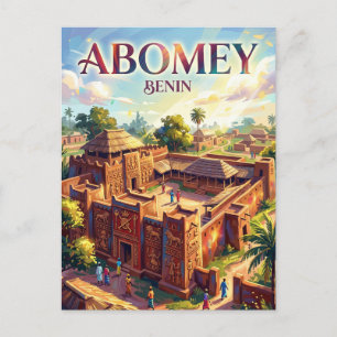 Carte Postale Palais royaux d'Abomey Bénin