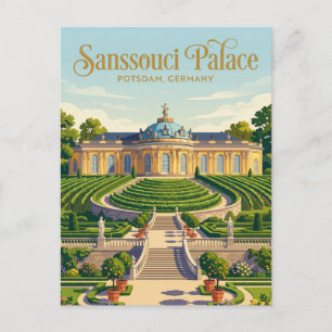 Carte Postale Palais Sanssouci Allemagne