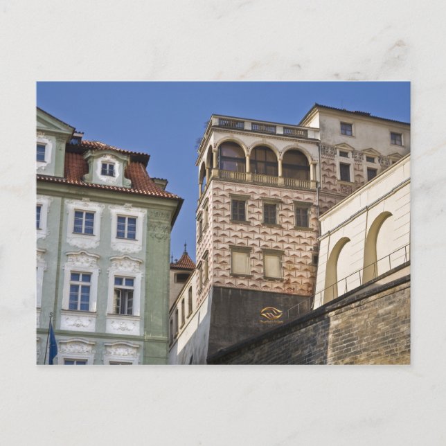 Carte Postale Palais Schwarzenberg Prague (Devant)