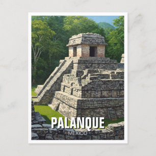 Carte Postale Palanque Mexique