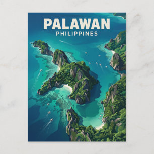 Carte Postale Palawan Philippines